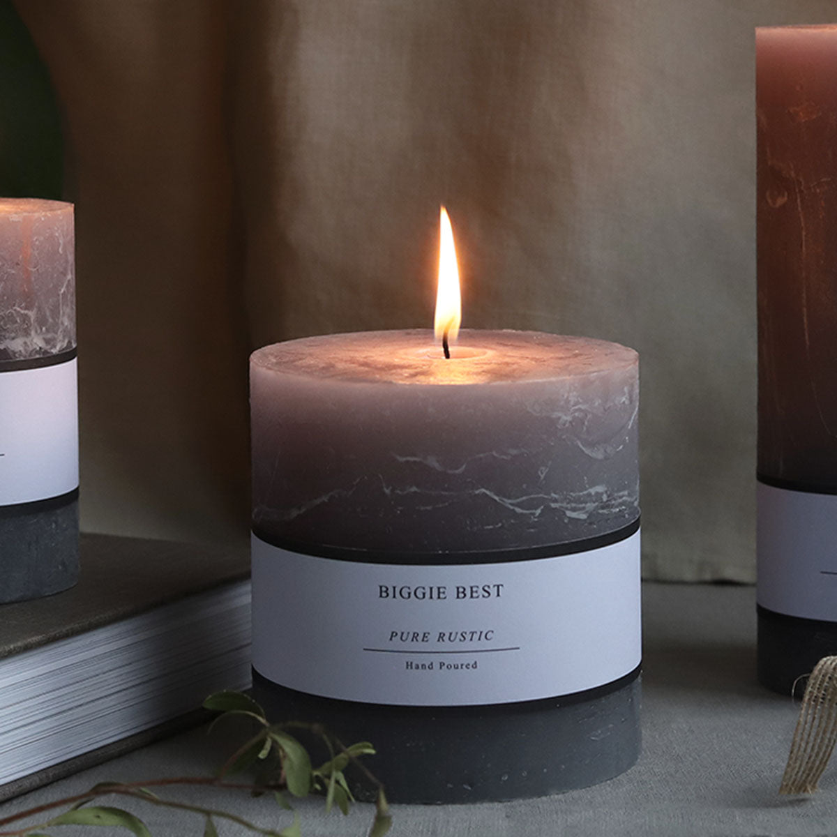 Pillar candle BIGGIE BEST