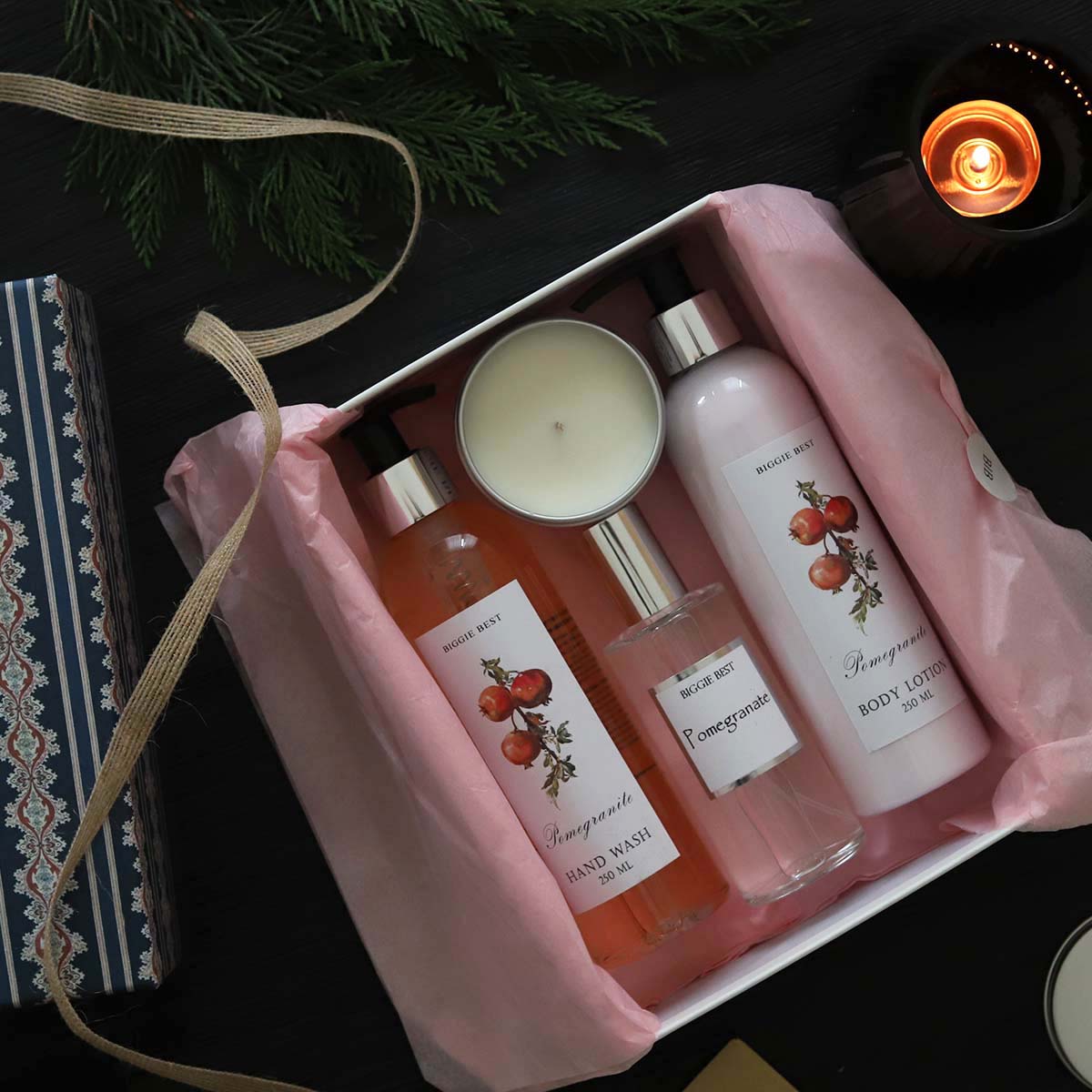 POMEGRANATE INDULGENCE GIFT SET BIGGIE BEST