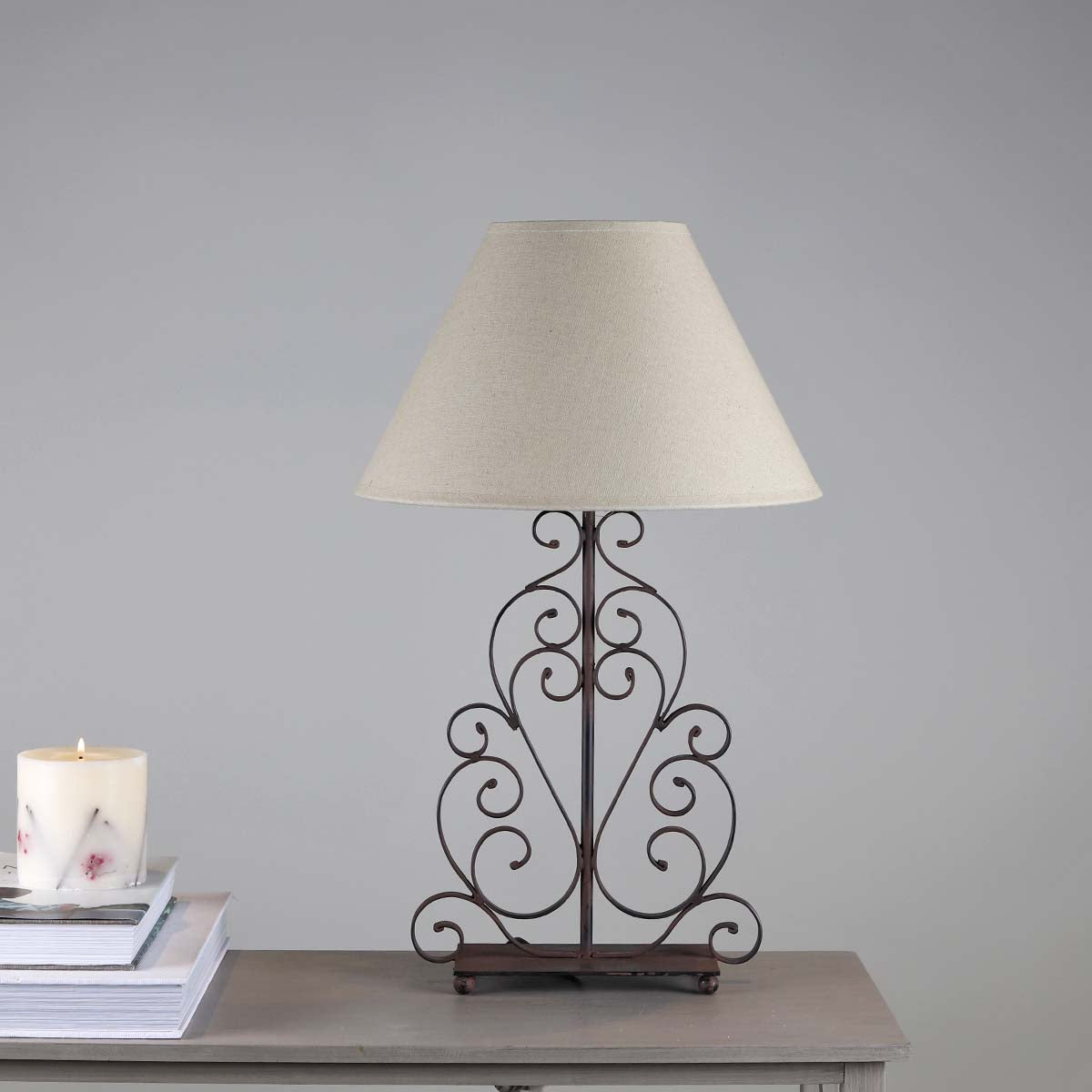 manuel detail metal lampbase & shade set BIGGIE BEST