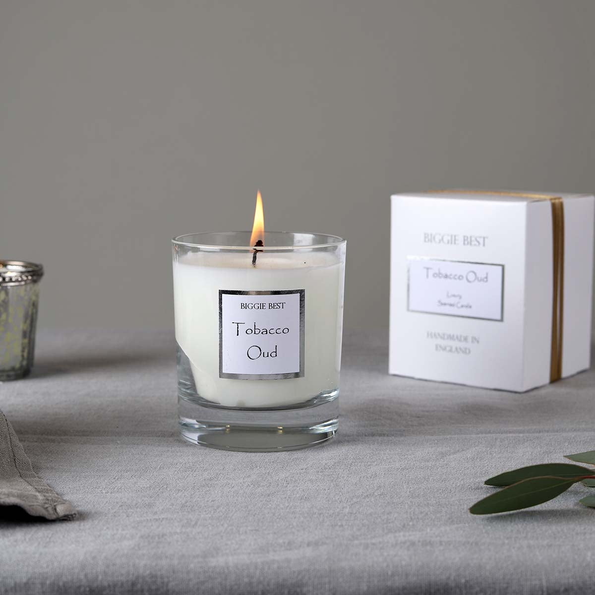 TOBACCO OUD CANDLE BIGGIE BEST