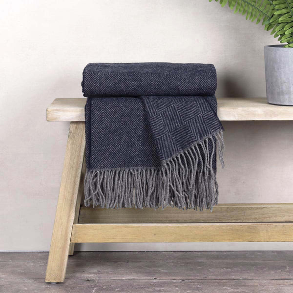 100% Australian wool throws are a must have in any home, being soft, cosy and warm, are essential as the nights begin to get cooler