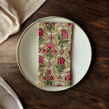 olive green napkins set/4