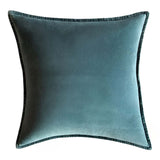 PACIFIC GREEN STONEWASHED VELVET CUSHION MD