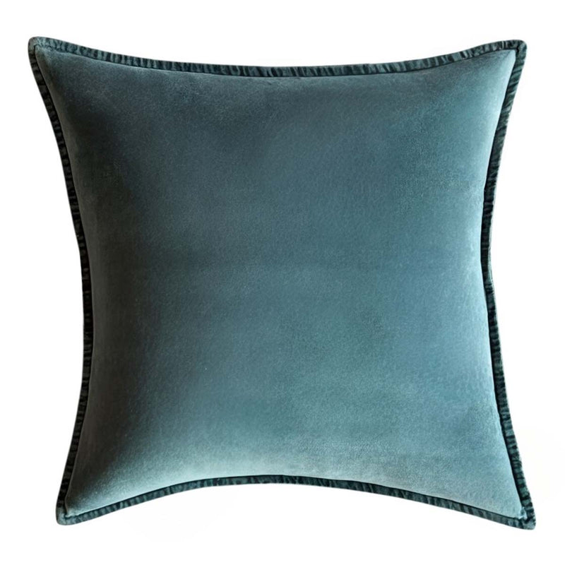 PACIFIC GREEN STONEWASHED VELVET CUSHION MD