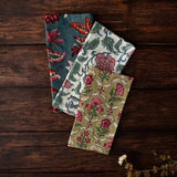 olive green napkins set/4