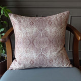 Fairy fluff light rust cushion
