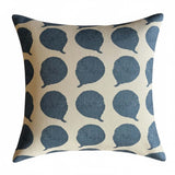 Clouveil blue cushion