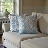 Starling dusty blue cushion