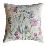 Star drift watercolour cushion