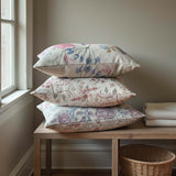 Star drift watercolour cushion