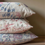 Star drift watercolour cushion