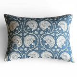 Thistlewick ocean blue cushion