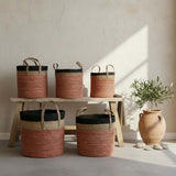 Set of 5 Dara baskets