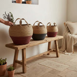 Set of 3 azam baskets - assorted