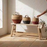 Set of 3 azam baskets - assorted