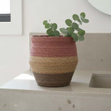 Set of 3 Sambat colourful baskets