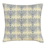 Arabesque indigo