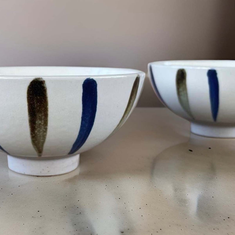 12CM MULTI STRIPE BOWL