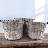 set of 3 bagus baskets