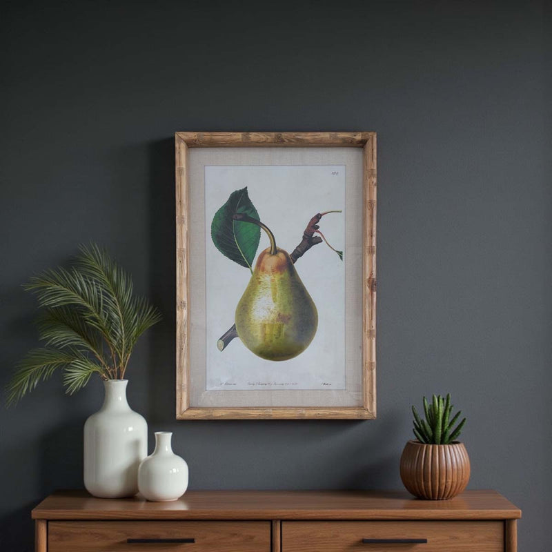 Pear wall art - E