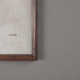 Aged foliage wall art -A