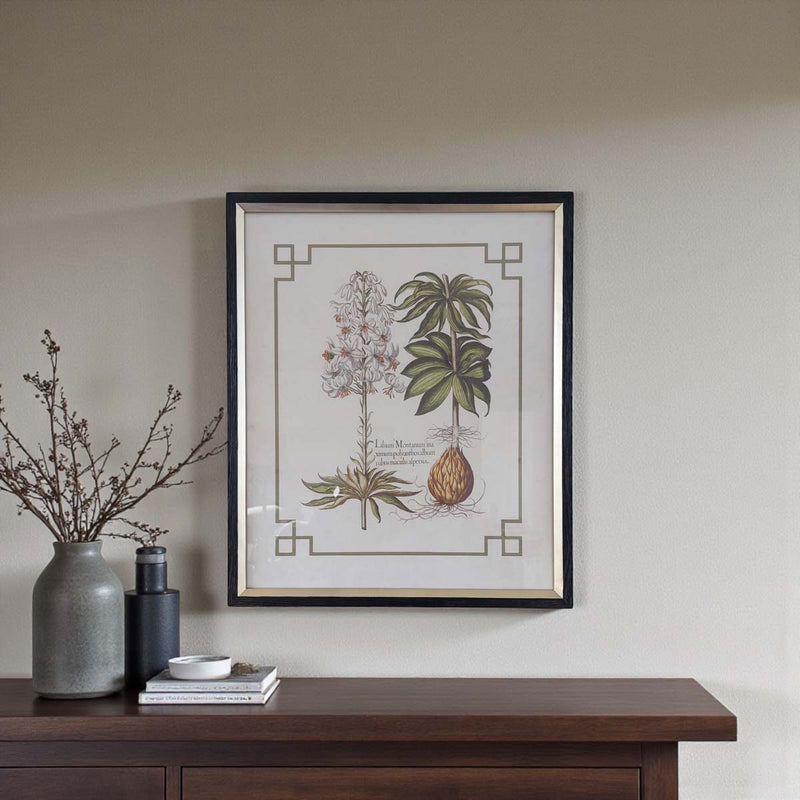 Botanical beauty wall art - E