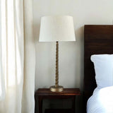 Verona 50cm gold base & shade set