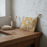 YELLOW JAIPUR FLAT POUCH