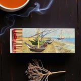 boats watercolour ex long safety matches