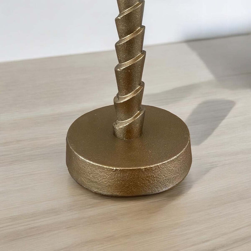 Verona 50cm gold base & shade set