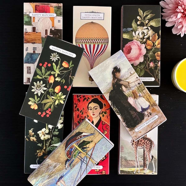 pink peony botanical ex long safety matches
