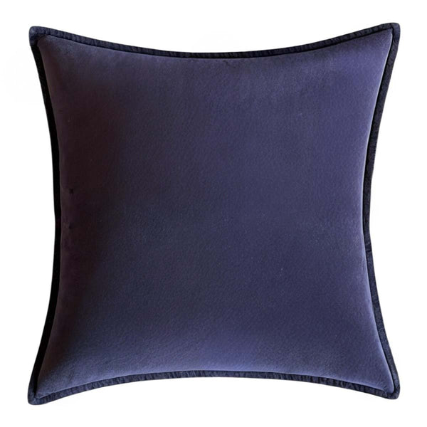 DEEP NAVY VELVET CUSHION MD