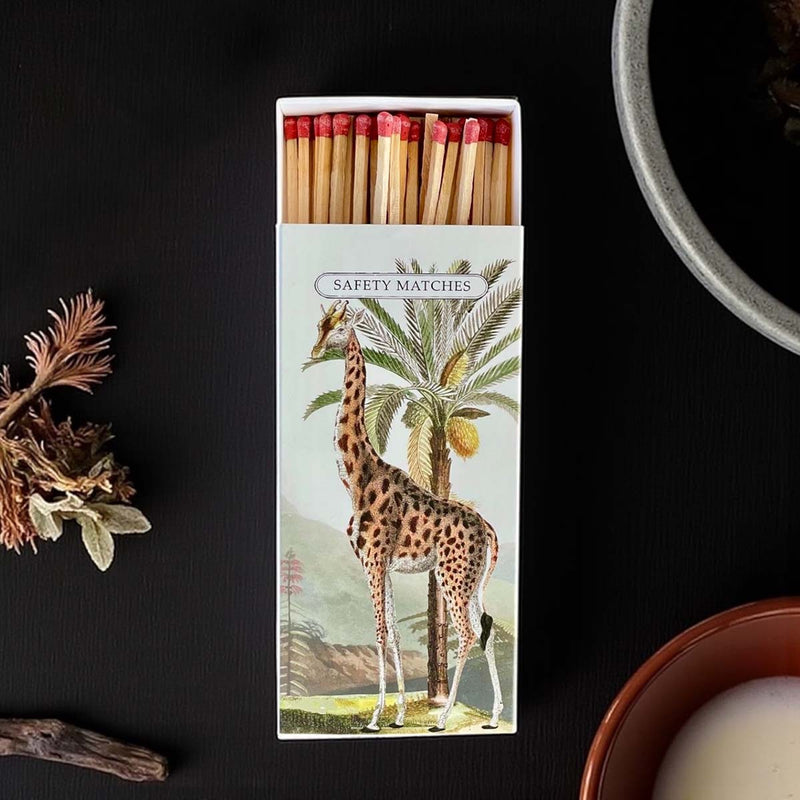 giraffe palm ex long safety matches