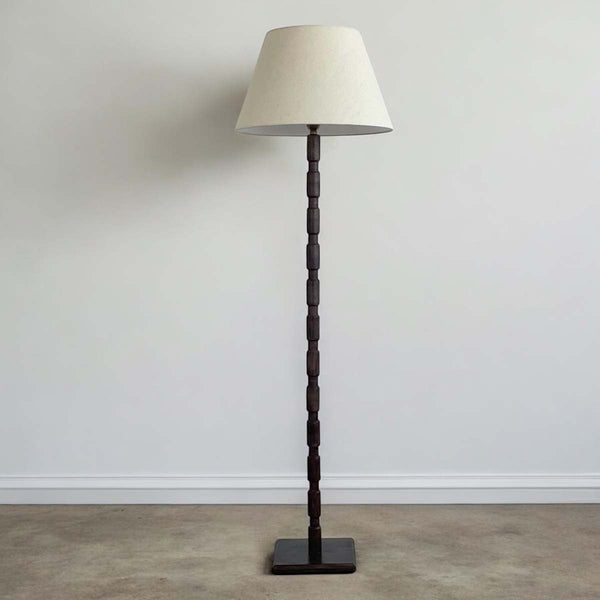 Gustav floor base & nat shade set (W)