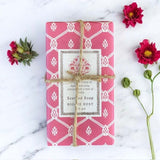 pink scented soap