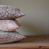 Chimera pink/green cushion