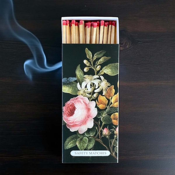 pink peony botanical ex long safety matches