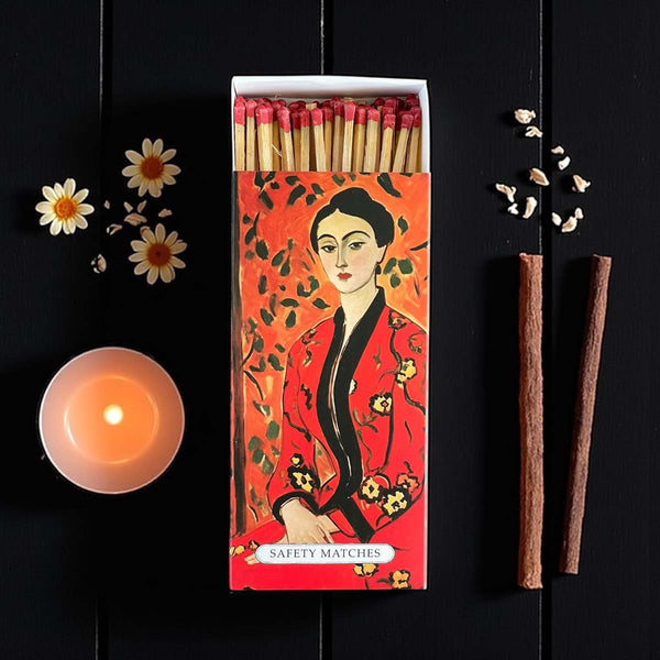 saipan red lady ex long safety matches