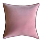 ROSE PINK STONEWASHED VELVET CUSHION MD