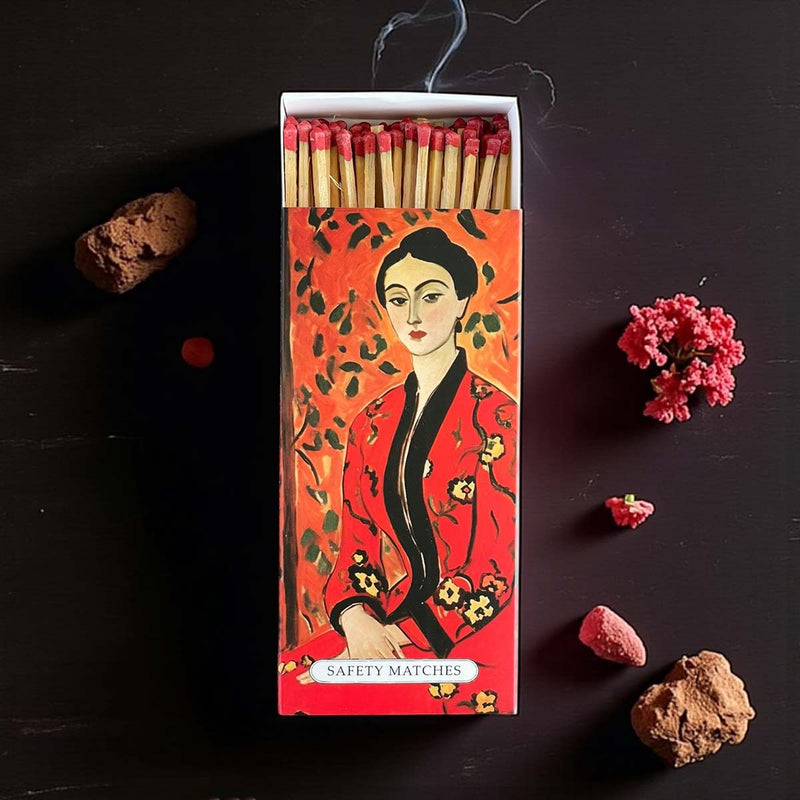 saipan red lady ex long safety matches