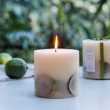 BOTANICAL CANDLE - LIME,BASIL & MANDARIN