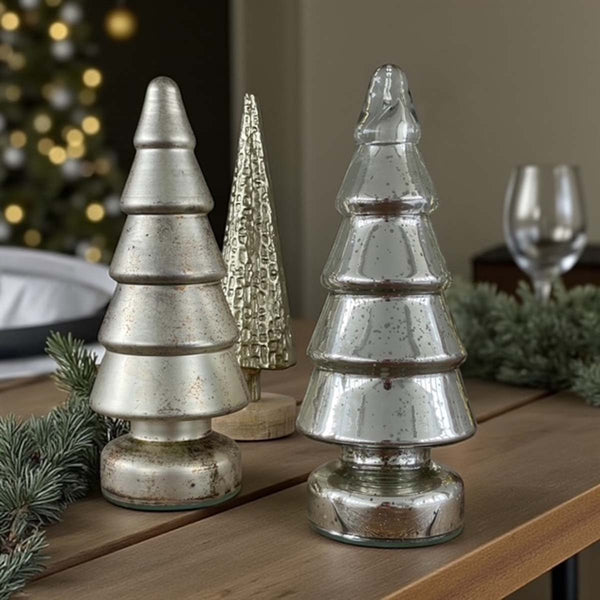 ant silver full on glass tree
