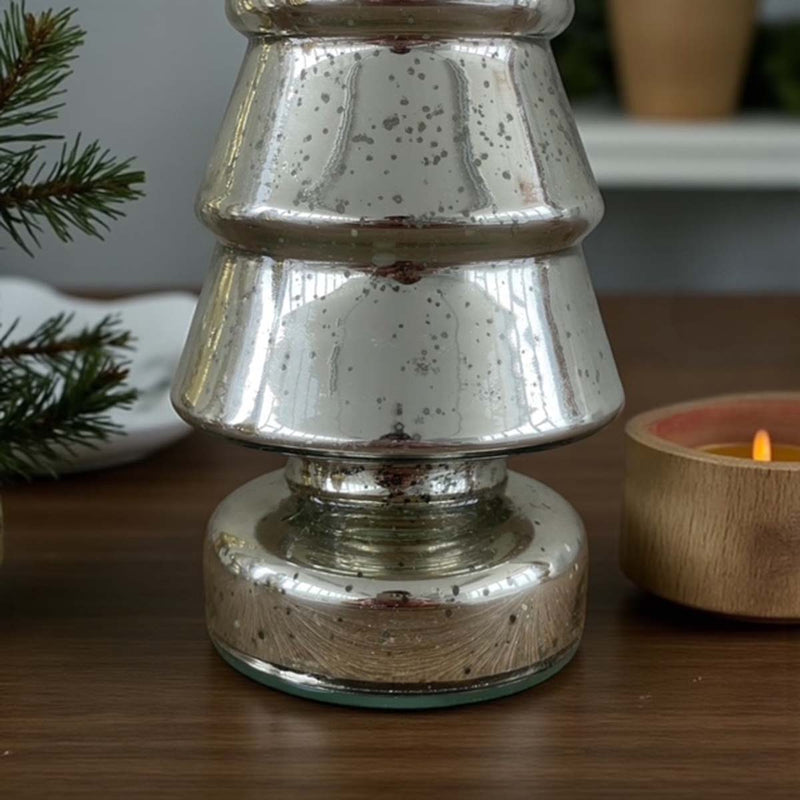 ant silver full on glass tree