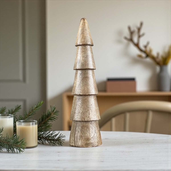 Nordic layered wooden tree