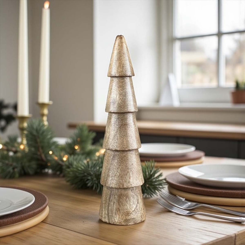 Nordic layered wooden tree