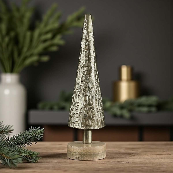 Gold aluminium tree