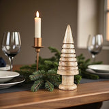 nordic etched wooden tree