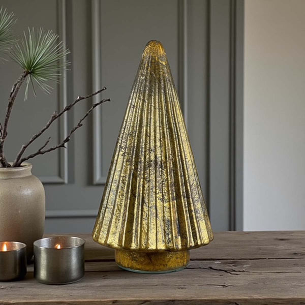 ant gold full on glass tree