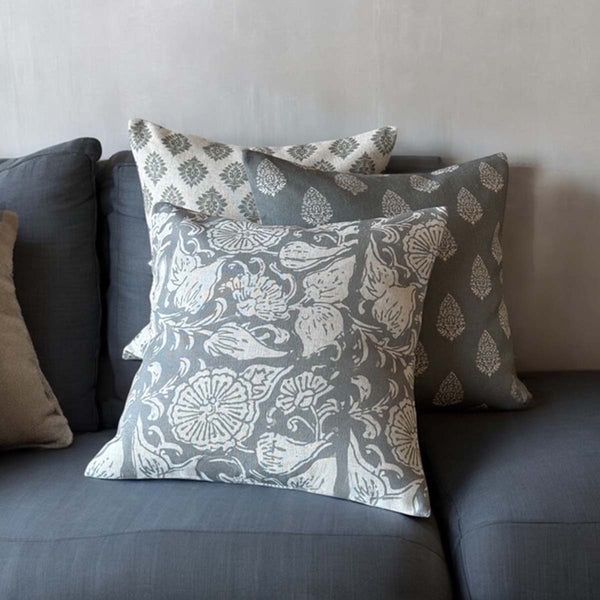 Bopal sage cushion