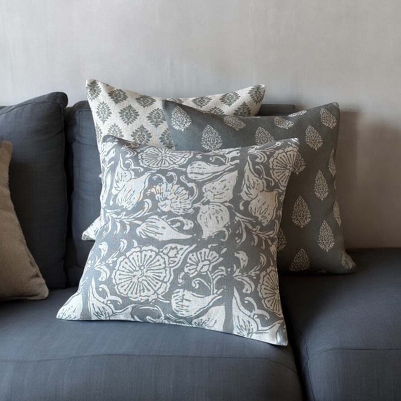 Savannah grey/green cushion